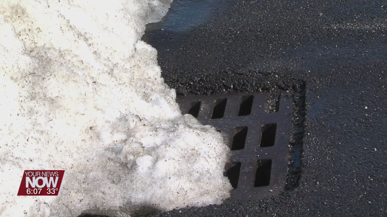 Lima City officials asking residents to make path for melting snow